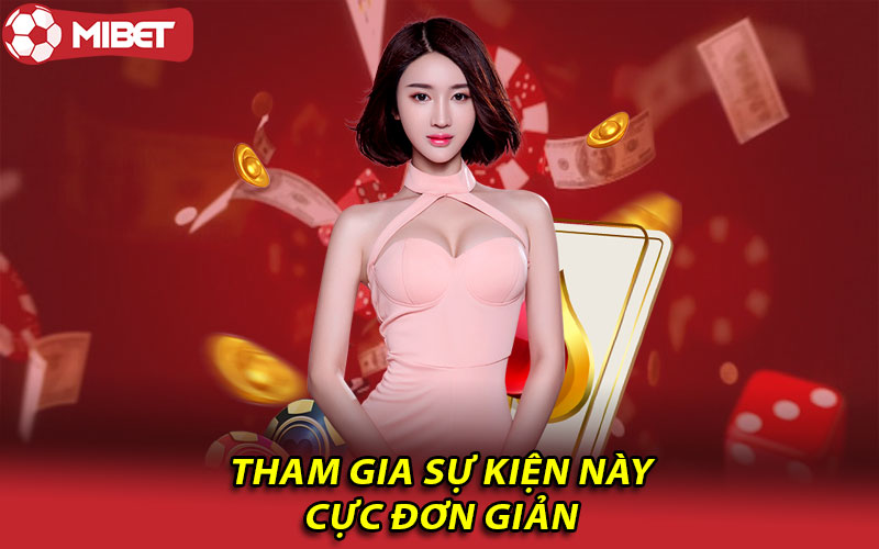 Tham gia sự kiện này cực đơn giản